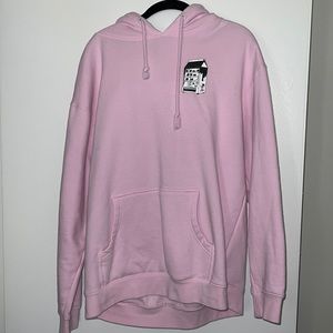 Large Apari Pink Anime Hoodie